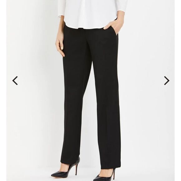 Pants - motherhood maternity straight leg black pants
